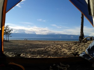 организация палаточного лагеря на Байкале